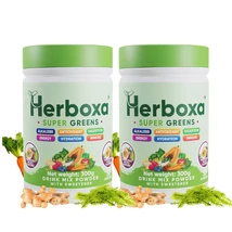 Herboxa® SUPER GREENS 2x300g passion gyümölcs - mojito
