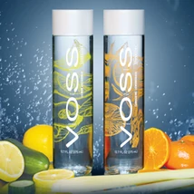 Voss Citromos-uborkás ásványvíz 375 ml