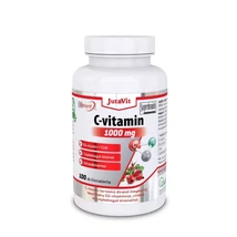 JutaVit C-vitamin 1000mg retard + csipkebogyó kivonat + D3 + Cink vitamin 100x