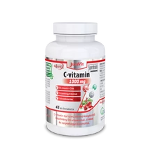 JutaVit C-vitamin 1000mg retard + csipkeb.kiv. +D3+Cink vitamin 45x