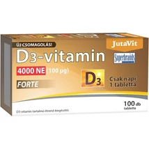 JutaVit D3 vitamin 4000NE (100µg) FORTE 100 tabletta