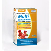 JutaVit Multivitamin Gumi Cukormentes eper ízu 50x