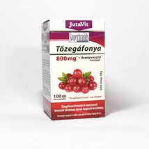 JutaVit Tőzegáfonya 800mg+aranyvessző kivonat tabletta 100x