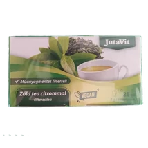 JutaVit Zöld tea filter citrommal 25x2g