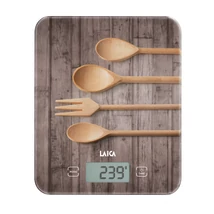 LAICA digitális konyhai mérleg"fakanál"                   10 kg / 1 g