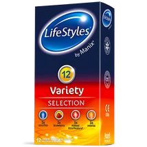 LifeStyles Variety/variációk lilás-kék/12 db