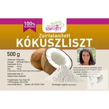 Szafi Reform Zsírtalanított finomszemcsés kókuszliszt 500 g