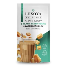 Luxoya Super Tasty 5-plant based VEGAN Protein Complex 30g - Salted caramel flavor