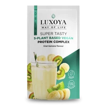 Luxoya Super Tasty 5-plant based VEGAN Protein Complex 30g - Kiwi-Banana flavour