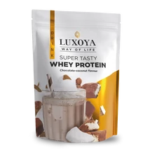 Luxoya Whey Protein Csokoládé-kókusz izű fehérje italpor 450g zacskós