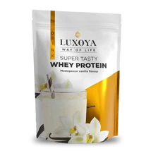 Luxoya Whey Protein Madagaszkári vanília ízű fehérje italpor 450g zacskós