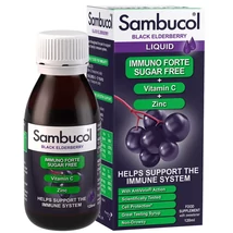 Sambucol CUKORMENTES fekete bodza szirup, 120ml