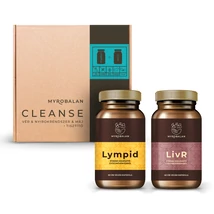 Myrobalan Cleanse -vér & nyirokrendszer & máj tisztító program Lympid + LivR