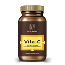 Myrobalan Vita-C 1500 mg C vitamin gyógynövény kivonatokkal 60 db vegán kapszula