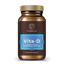 Myrobalan Vita-D D3 vitamin K1+K2 vitaminokkal 60 db vegán kapszula