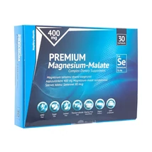 Napfényvitamin Prémium Magnézium-malát 400 mg szerves kötésű szelénnel 80 mcg 30 db