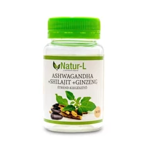 Natur-L Ashwagandha+shilajit+ginzeng 30 kapsz.
