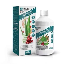 Natur Tanya Aloe Vera ital tőzegáfonyás, erdei gyümölcsös 100% tisztaságú 1000 ml