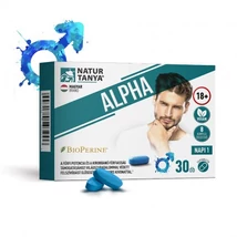 Natur Tanya Alpha 30 db A férfi potencia és a kirobbanó férfiasság támogatásához!