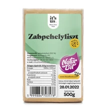 Naturbit Zabpehelyliszt 500g