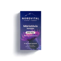 Nordvital Máriatövis komplex 210 mg 60 db kapszula
