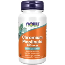 NOW Chromium Picolinate 200mcg 100 vegán kapszula