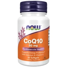 NOW Coq10 50mg 50 lágykapszula