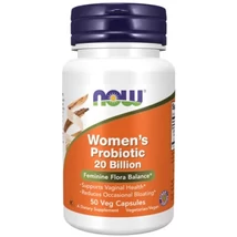 NOW Women's Probiotic 20billion 50 vegán kapszula