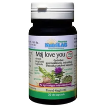 NutriLAB Máj love you kapszula 30x