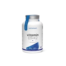 Nutriversum D3+K2 vitamin 120 caps