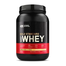 Optimum Nutrition Gold Standard 100% Whey 908g Francia vanília krém