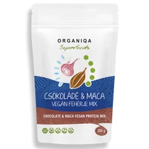 Organiqa Superfoods Bio Vegán csoki-maca fehérje 200g