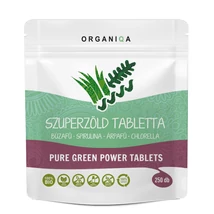 Organiqa Superfoods Bio Szuperzöld tabletta 250 db