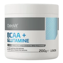 OstroVit BCAA + Glutamine 200 g citrom