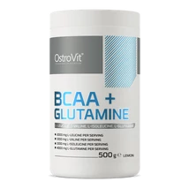 OstroVit BCAA + Glutamine 500 g citrom