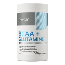 OstroVit BCAA + Glutamine 500 g narancs