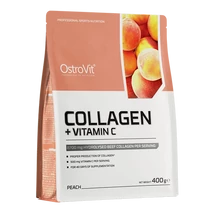 OstroVit Collagen + Vitamin C 400 g őszibarack