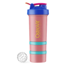 OstroVit Shaker Premium 450ml Miami Vibes Edition (blue-pink)