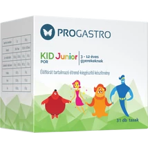ProGastro KID Junior - Élőflórát tartalmazó étrend-kiegészítő készítmény 31 tasak