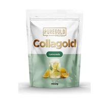 Pure Gold CollaGold Marha és Hal kollagén hialuronsavval 450g limonádé