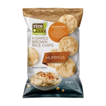 Rice Up Chips humusz ízű 60 g