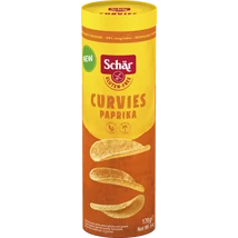 Schär Curvies chips paprikás 170 g