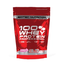 Scitec 100% Whey Protein Professional 500g eper-fehércsokoládé