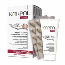 Karpal Forte masszírozó krém+Karpa-L kapszula 50ml+30x