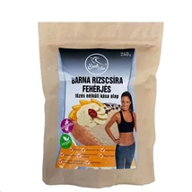 Szafi Free barna rizscsíra fehérjés főzés nélküli kása alap 240 g