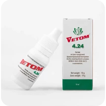 Vetom 4.24 probiotikum étrend-kiegészítő cseppek 10 ml