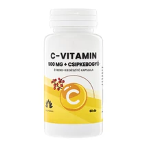 Virág Natura C-vitamin 500 mg + csipkebogyó kapszula 60X
