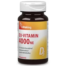 Vitaking D-4000 Vitamin 90kapsz.