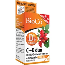 BioCo C+D duo Retard C1000mg D3 2000IU 100db