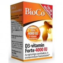 BioCo D3-vitamin Forte 4000 IU MEGAPACK tabletta 100x